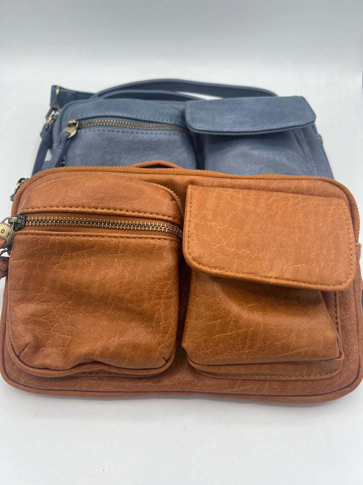 Kendra Cargo Pocket Sling /Crossbody Bag