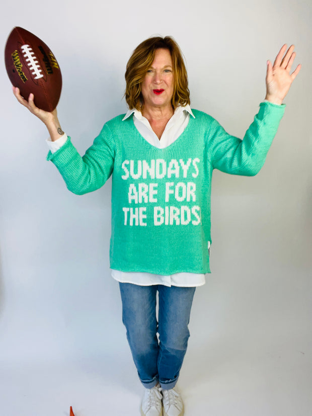 Sundays Are For The Birds Sweater