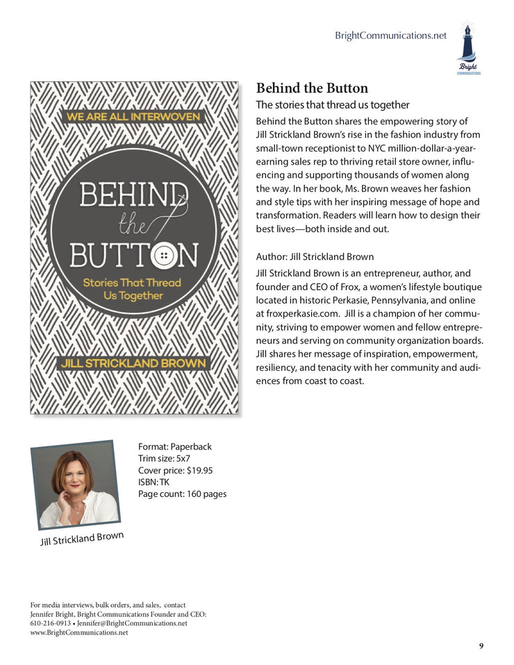 Behind the Button Book